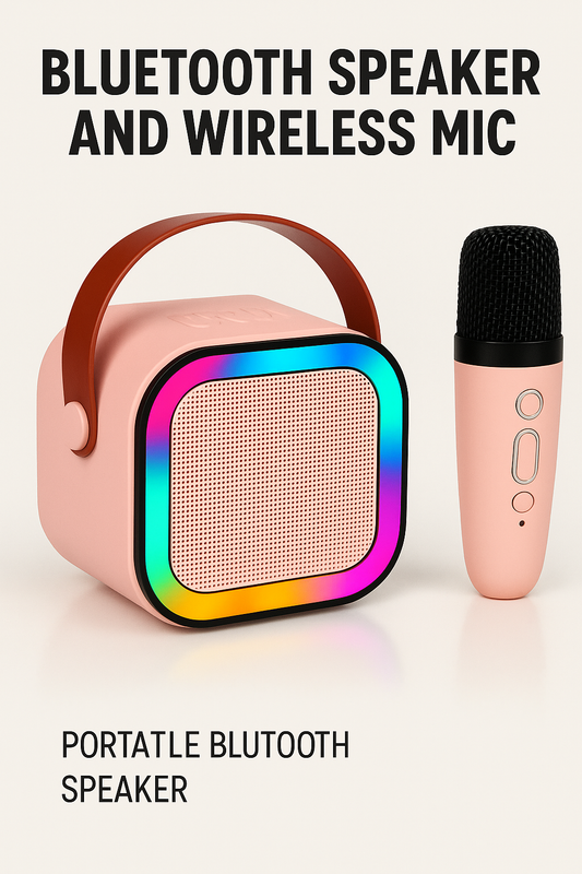 BeatAura Blootuth Speaker With Wireless Mic